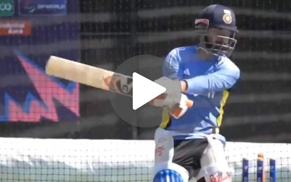 [Watch] Pant's Batting Power In First Net Session For India After Deadly Accident 